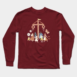 Swedish Midsummer Party Long Sleeve T-Shirt